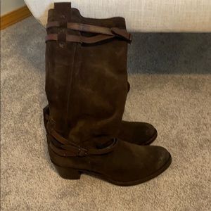 Frye Suede Tall Boot